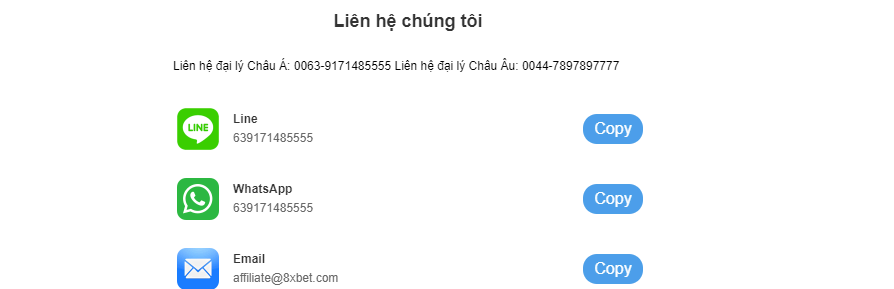 Dịch vụ khách hàng của 8XBet có tốt không thực tế đã được đánh giá cao